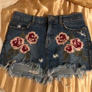 Free People Mini Skirt